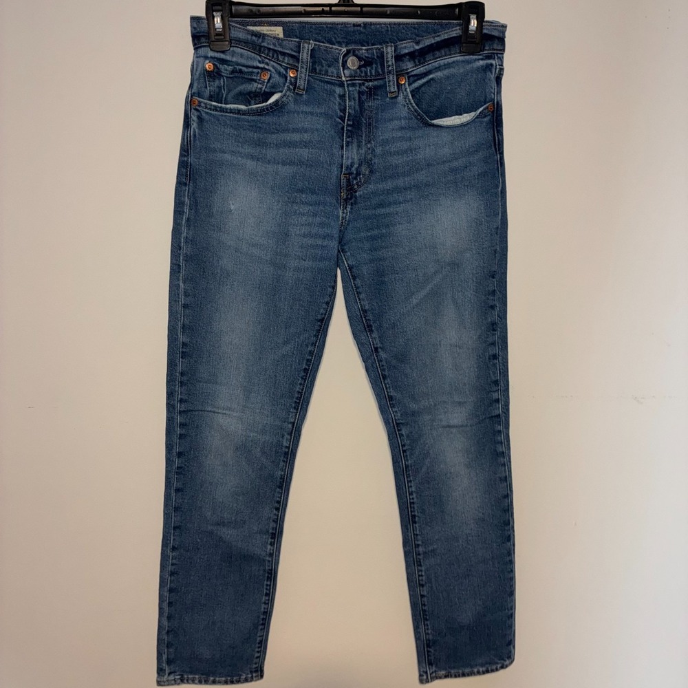 Levis 511 Premium Slim Fit Jeans Mens W31 L30 Medium Blue Wash Denim